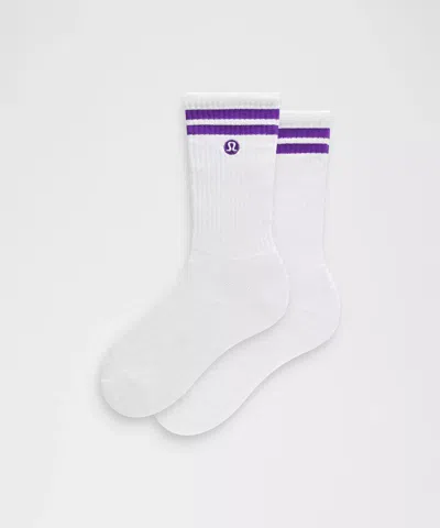 Lululemon Unisex Daily Essential Crew Socks