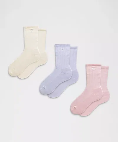 Lululemon Unisex Daily Essential Crew Socks