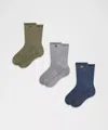 Lululemon Unisex Daily Essential Crew Socks
