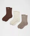 Lululemon Unisex Daily Essential Crew Socks