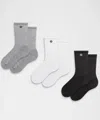 Lululemon Unisex Daily Essential Crew Socks