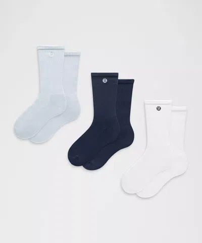 Lululemon Unisex Daily Essential Crew Socks