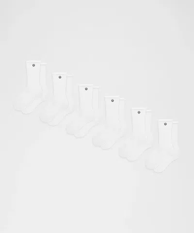 Lululemon Unisex Daily Essential Crew Socks