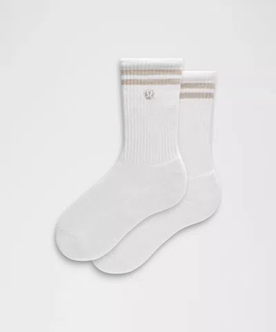 Lululemon Unisex Daily Essential Crew Socks