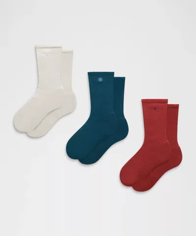 Lululemon Unisex Daily Essential Crew Socks