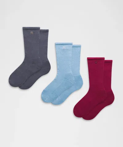 Lululemon Unisex Daily Essential Crew Socks