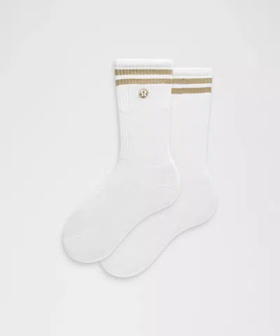 Lululemon Unisex Daily Essential Crew Socks