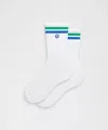Lululemon Unisex Daily Essential Crew Socks Stripe