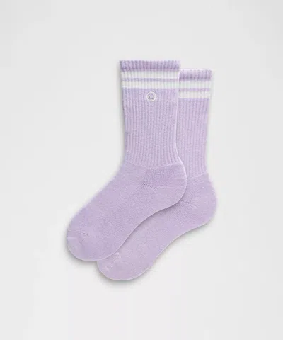 Lululemon Unisex Daily Essential Crew Socks Stripe