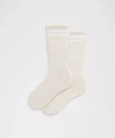 Lululemon Unisex Daily Essential Crew Socks Stripe