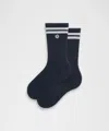 Lululemon Unisex Daily Essential Crew Socks Stripe