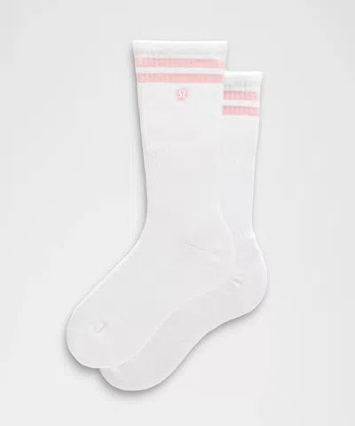Lululemon Unisex Daily Essential Crew Socks Stripe