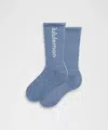 Lululemon Unisex Daily Essential Crew Socks Wordmark