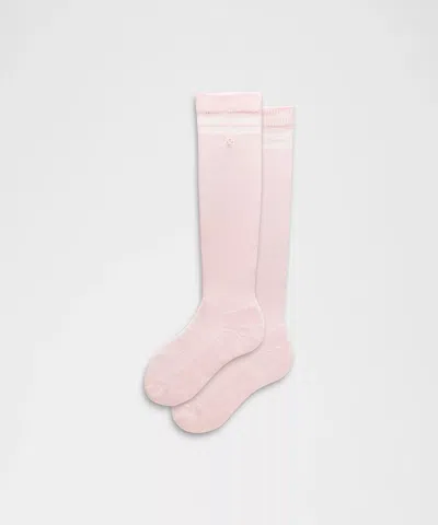 Lululemon Unisex Daily Essential Knee-high Socks In Pink