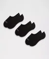 Lululemon Unisex Daily Essential No-show Socks 3 Pack