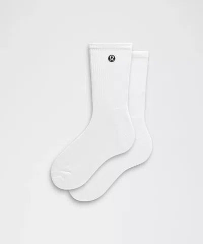 Lululemon Unisex Daily Essential Quarter Socks