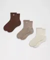 Lululemon Unisex Daily Essential Quarter Socks