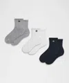 Lululemon Unisex Daily Essential Quarter Socks
