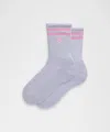 Lululemon Unisex Daily Essential Quarter Socks