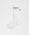 Lululemon Unisex Daily Essential Quarter Socks