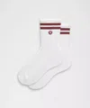 Lululemon Unisex Daily Essential Quarter Socks