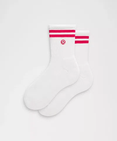 Lululemon Unisex Daily Essential Quarter Socks