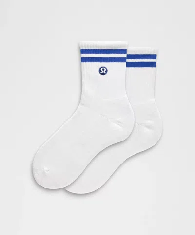 Lululemon Unisex Daily Essential Quarter Socks