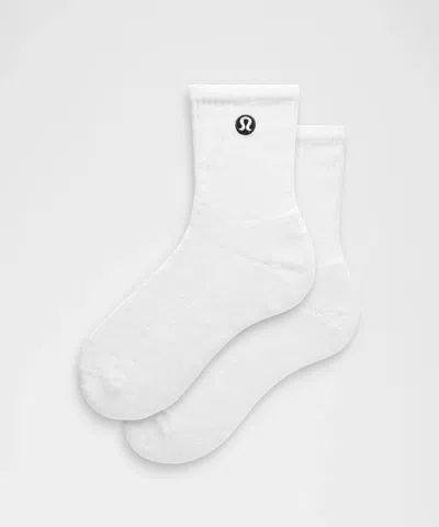 Lululemon Unisex Daily Essential Quarter Socks