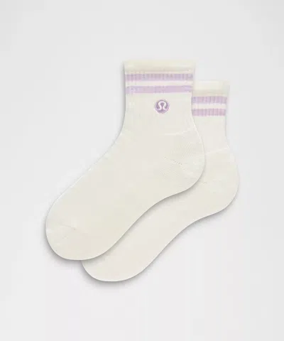 Lululemon Unisex Daily Essential Quarter Socks