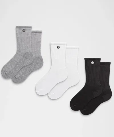 Lululemon Unisex Daily Essential Quarter Socks