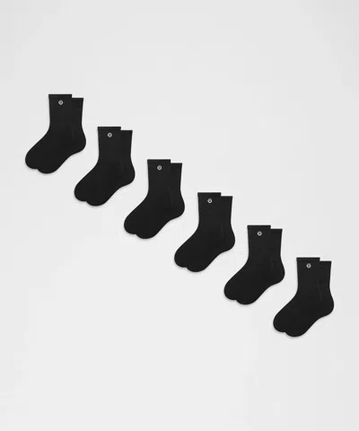 Lululemon Unisex Daily Essential Quarter Socks