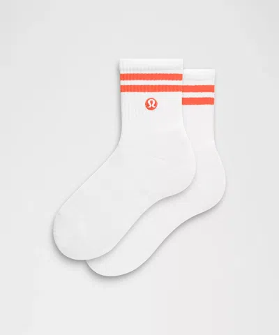 Lululemon Unisex Daily Essential Quarter Socks