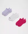 Lululemon Unisex Daily Essential Tab Socks 3 Pack