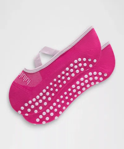 Lululemon Unisex Find Your Balance Grip Socks In Pink