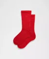 Lululemon Unisex Fuzzy Crew Socks