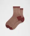 Lululemon Unisex Glitter Quarter Socks
