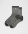 Lululemon Unisex Glitter Quarter Socks In Green