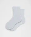 Lululemon Unisex Neon Speckled Quarter Socks