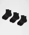Lululemon Unisex Power Stride Ankle Socks 3 Pack