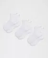 Lululemon Unisex Power Stride Ankle Socks 3 Pack
