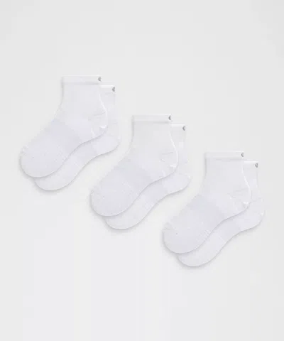 Lululemon Unisex Power Stride Ankle Socks 3 Pack