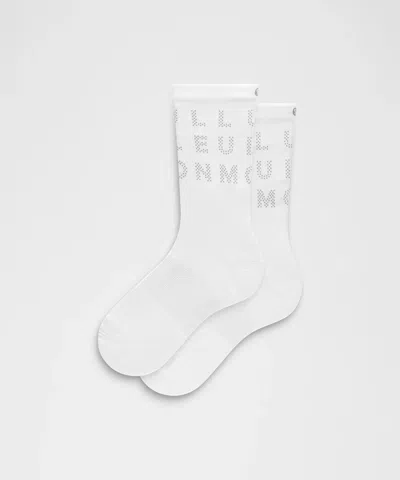 Lululemon Unisex Power Stride Crew Socks