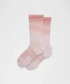 Lululemon Unisex Power Stride Crew Socks Ombre