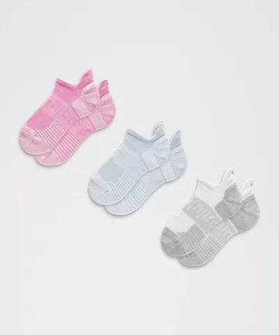 Lululemon Unisex Power Stride Cushion Tab Socks In Multi