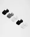 Lululemon Unisex Power Stride No-show Socks 5 Pack