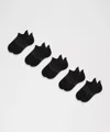 Lululemon Unisex Power Stride Tab Socks 5 Pack