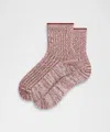 Lululemon Unisex Quarter-length Ragg Socks