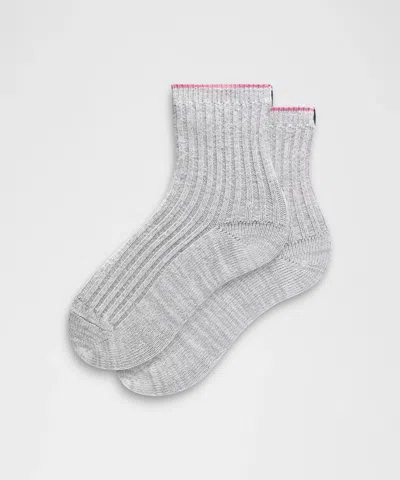 Lululemon Unisex Quarter-length Ragg Socks