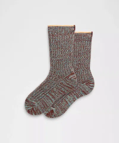 Lululemon Unisex Ragg Socks In Brown