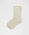 Lululemon Unisex Ragg Socks In White